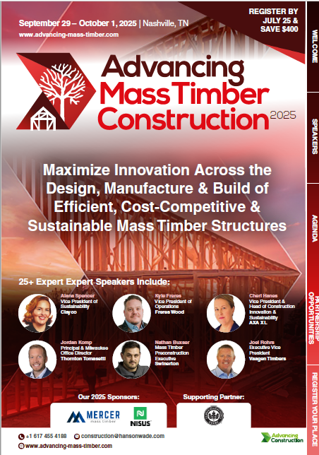 advancing mass timber brochure